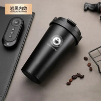 Stainless Steel Coffee Mugs Insulated Water Bottles with Handle Portable Thermos Cup Double Layer Tumbler Vacuum Flask