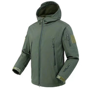 Men's Autumn Winter SoftShell Fleece Waterproof Jackets Male Hood Coats Fishing Hiking Camping Climbing Skiing Pants Trousers