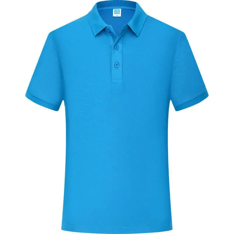 T-shirts Button Red Plain Women's Polo 100℅ Cotton Fashion 2025 Cheap Female Tee Tops Pretty Korean Popular Clothes Synthetic