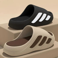 Women's Trendyy Outdoor Couple's Sandals Eva Non-Slip Wear-Resistant Slippers for Men and Women Indoor Home Silent Slippers