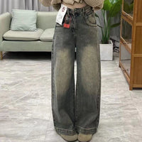 Womens Jeans Straight High Waist Slim Fit Stretch Denim Trousers Fashion Casual Comfortable Pants For Daily Wear Women's pants