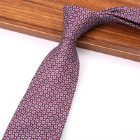 New 8CM Printing Ties For Men Necktie Paisley Floral Designer Scarf Tie For Groom Business Wedding Party