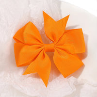 20/40Pcs Sweet Random Candy Color Bow Hair Clip Set for Baby Girls Cute Ribbon Hairpin Kids Headwear Kids Hair Accessories Gifts