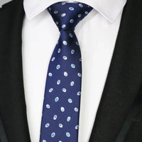 New Slim Narrow Skinny 6CM Mens Necktie Neck Ties For Man Plaids Polka Dot Striped Jacquard Cravat Business Party Corbatas