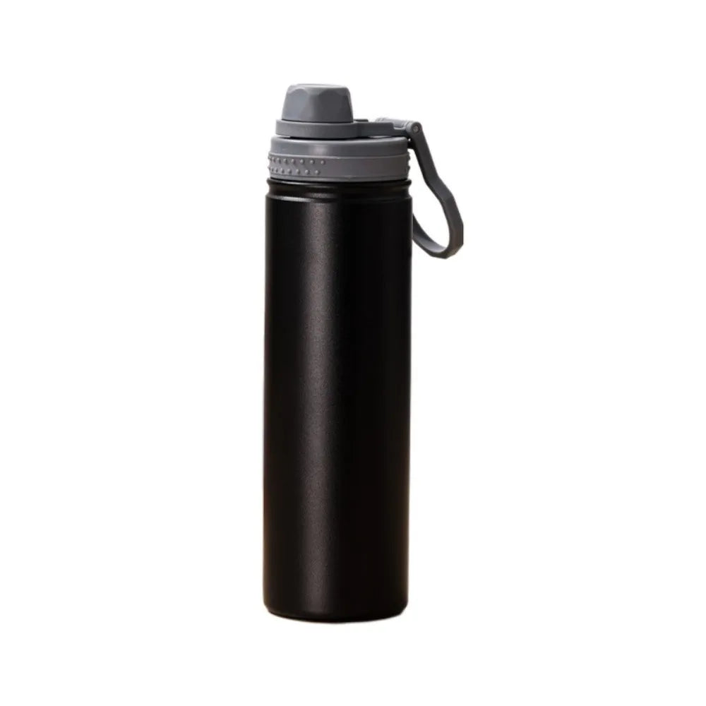 Portable Stainless Steel Vacuum Thermos Cup 750ml Fashion Insulation Cup Large Capacity Minimalist Water Bottle Travel