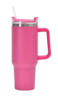 40oz Stainless Steel Insulated Water Bottle With Handle Drinking Cups Keeps Cold Tumbler With Lid Straw Mug for Summer Outdoor