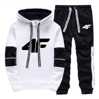 Hot Sale Men's Tracksuit Set or Single Hoodie And Sweatpants Loose Fit Casual Sportswear Soft & Comfortable for Outdoor Jogging