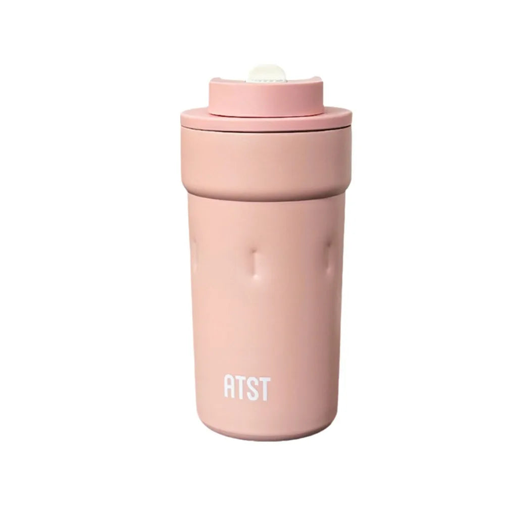 Practical Stainless Steel Insulated Cup Vacuum 600ml Coffee Thermal Mug Insulated Leak-proof Coffee Cup Office