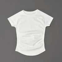 HISTELLO Sport Short Sleeve Top Seamless Yoga Leotard Clothing Women Running Sports T Shirt Workout Shirts Fitness Sports Vest