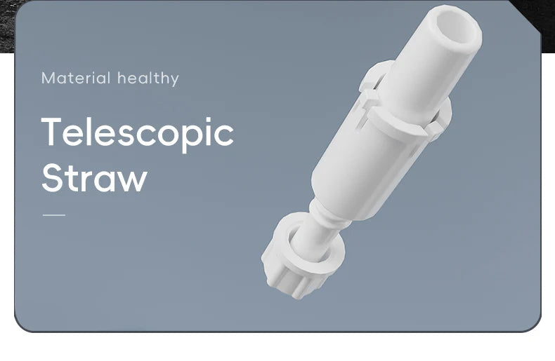 One Button Open Water Bottle with Lifting Rope, Large Capacity Stainless Steel Thermos Bottle,Outdoor Sport Vacuum Flasks