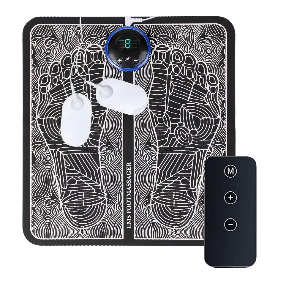 Electric Foot Massager Pad Muscle Massage Relaxation Trainer For Massage Fitness Outdoor Sport Home Family Relax