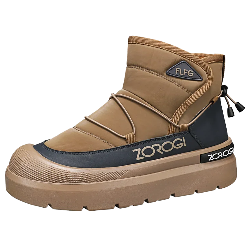 Winter Boots for Men Add Velvet Men's Sneakers Ankle Boots Soft and Comfortable Sports and Leisure Wear-resistant Non-Slip New