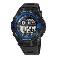 Sports Electronic Watch for Man Outdoor Sport Watch Stopwatch Waterproof Calendar Digital Clock Wristwatch for Boys Student Teen
