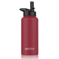 WATERSY 15oz/32oz Stainless Steel Thermal Mug with Handle, Large Capacity Insulated Tumbler Cup, Vacuum Flask Water Bottle