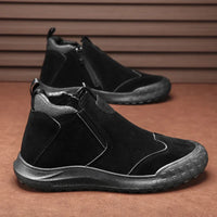 Men Shoes Casual Shoes Classics Ankle Boots High Slip-on Office Sneaker Ventilate Versatile boots mens shoes boots