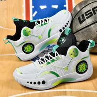 New high top basketball shoes Breathable comfortable sports shoes for men and women training athletes casual student shoes
