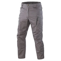Asian Size Men City Pants Cargo Trousers Multi-pocket Waterproof Wear-resistant Casual Training Overalls Clothing