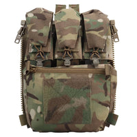 V5 FCPC Tactical Vest Backplate Supplement Sub-package Airsoft Triple Magazine Bags Hunting Vest Plate Carrier Accessories