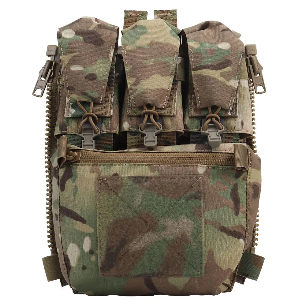 V5 FCPC Tactical Vest Backplate Supplement Sub-package Airsoft Triple Magazine Bags Hunting Vest Plate Carrier Accessories