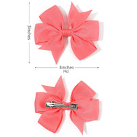 20/40Pcs Sweet Random Candy Color Bow Hair Clip Set for Baby Girls Cute Ribbon Hairpin Kids Headwear Kids Hair Accessories Gifts