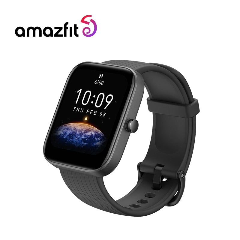 [Strap For Free] Amazfit BIP 3 No GPS Smartwatch Blood-oxygen Saturation Measurement 60 Sports Modes Smart Watch