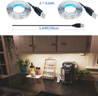 DC 5V USB LED Strips 2835 White Warm White LED Strip Light TV Background Lighting Tape Home Decor Lamp 1- 5m LED String Light