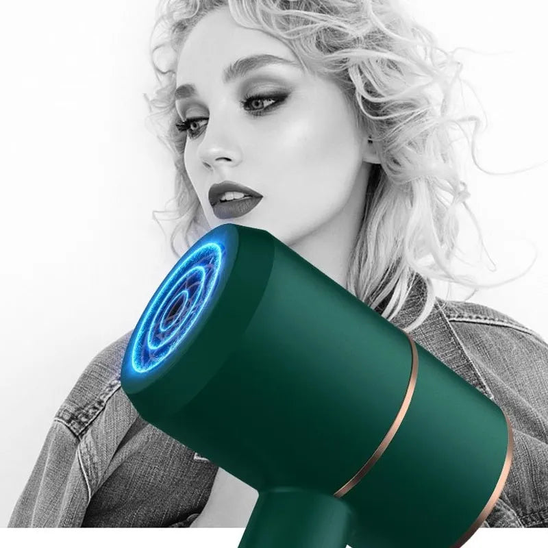 Electric Hair Dryer Foldable Handle Smooth Hot Cold Wind Mini Hair Dryer for Home Appliance Use Personal Care Styling Tools