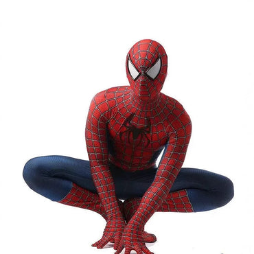 Costume Spandex Jumpsuit Halloween Cosplay Costumes Bodysuit Kids Head Cover Separation Party Set