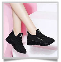 Tenis Feminino 2025 Women's Vulcanize Shoes Outdoor Breathable Air Mesh Fitness Fabric Sock Sneakers Female Chaussures Femme