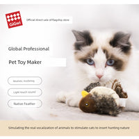 Expensive for Gigwi Cat Toy Artificial Bird Mouse Sound Relieving Stuffy Cat Self-Hi Handy Gadget Stuffed Cat Teaser