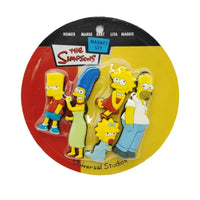 5pcs Anime The Simpsons Fridge Magnets Homer Bart PVC Refrigerator Magnet Kids Stationery Box Magnetic Sticker DIY Decor Gift