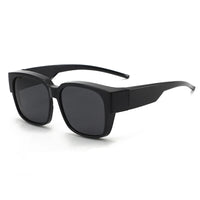 Men Women Polarized Sunglasses Wear Over Myopia Prescription Glasses Vintage Outdoor Travel Night Vision Driving Goggles