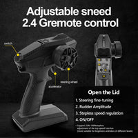 JIUSI PT14R MT14R 1/14 4WD RC Car 80km/h Brushless 2.4G Remote Control Racing Car High Speed Off-road RC Truck 3S 35C 2200mAh