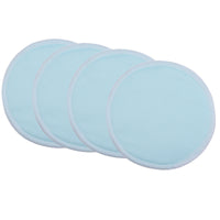 4Pc Rayon Made from Bamboo Nursing Breast Pads Washable & Reusable Breastfeeding Nursing Pads