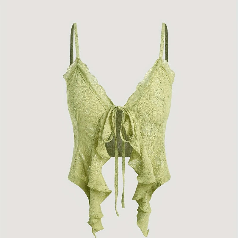 Summer Y2k Clothes Sexy Crop Tops Women's Corset Lace Bandage T-shirt Camisole Woman Sling Tank Top Fashion Sleeveless Waistcoat