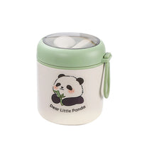 Insulated Breakfast Cup Vacuum Insulated Lunch Box Soup Cup Portable Breakfast Porridge Cup With Lid Sealed Soup Bowl