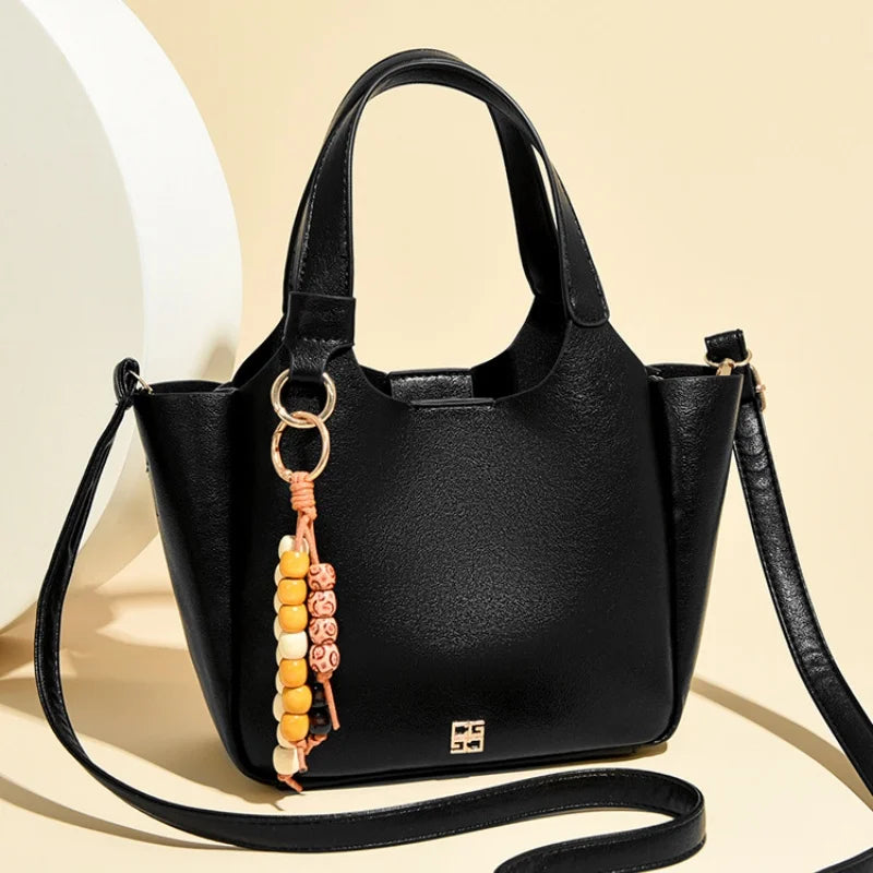 Ladies' light luxury handbag 2026 new high-end designer fashion retro handbag shoulder bag large capacity crossbody bag tote bag