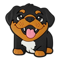 Cute Animals Dog Shoe Charms Pin for Crocs Accessories Charms Clogs Bubble Slides Shoe DIY Shoe Decoration Party Gift