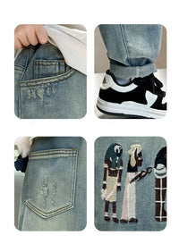 Jeans For Boys High Quality Children Clothes Casual Style Kids 2024 Spring Autumn New Arrival Denim Pants 5 6 7 8 9 10 11 12 14Y