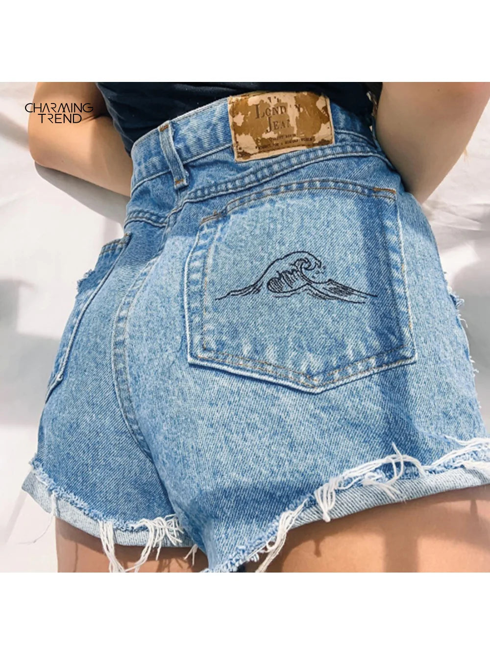 Women Jeans Shorts Summer Sexy Shorts Women Jeans Short Pants Hot Sale Denim Shorts Slim High Waist Jeans Shorts All-Match