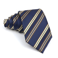 New Striped Tie Men's 8cm Ties Business New Year Gift Classical Necktie Office Accessories Men Costume Daily Wear Wedding Party