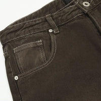 Mens Long Pants Washed Dyed Jeans Autumn Casual Hawaiian Daily Wear-Resistant American Style Pants Men's Clothing Unisex 2024