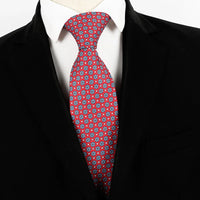 Fashion 8CM Mens Necktie Print Patterns Classic Neck Ties For Man Groom  Handfeel Polyester Necktie Business Wedding Accessories