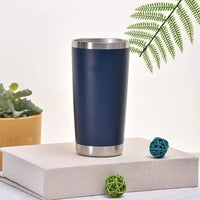 20oz High Color Double Layer Stainless Steel Insulated Cup Car Cup Ice Cream Cup Beer Cup Outdoor Portable Water Cup