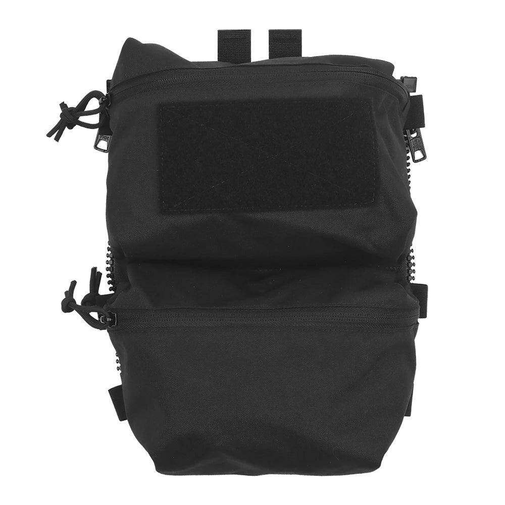 V5 FCPC Tactical Vest Backplate Supplement Sub-package Militar Airsoft Hunting Vest Plate Carrier Mag Double Sundries Pouch