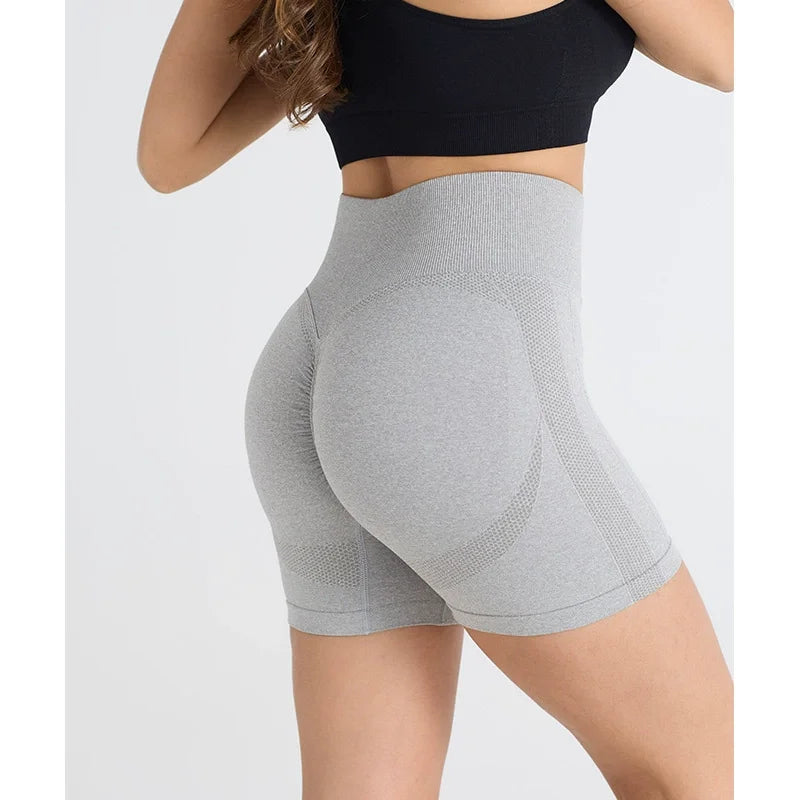 Shorts Women Seamless Gym Wear Yoga Band Sports Workout Fitness Leggings Running clothing Scrunch Butt Tights