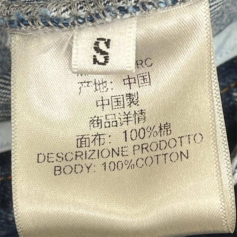 Women's jeans New retro washed women's pants for summer 2025 y2k pure cotton straight leg pants Low waist loose wide leg pants