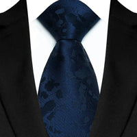 Luxury 8CM Mens Necktie Floral Paisley Classic Ties For Man Groom Jacquard Woven Neck Tie Business Wedding Party