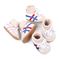 Baby Sock Shos Autumn and Winter Baby Girls Boys Ankle-covered Style 0-1 Year Old Anti Slip Fashion Design Newborn Infant Shoes