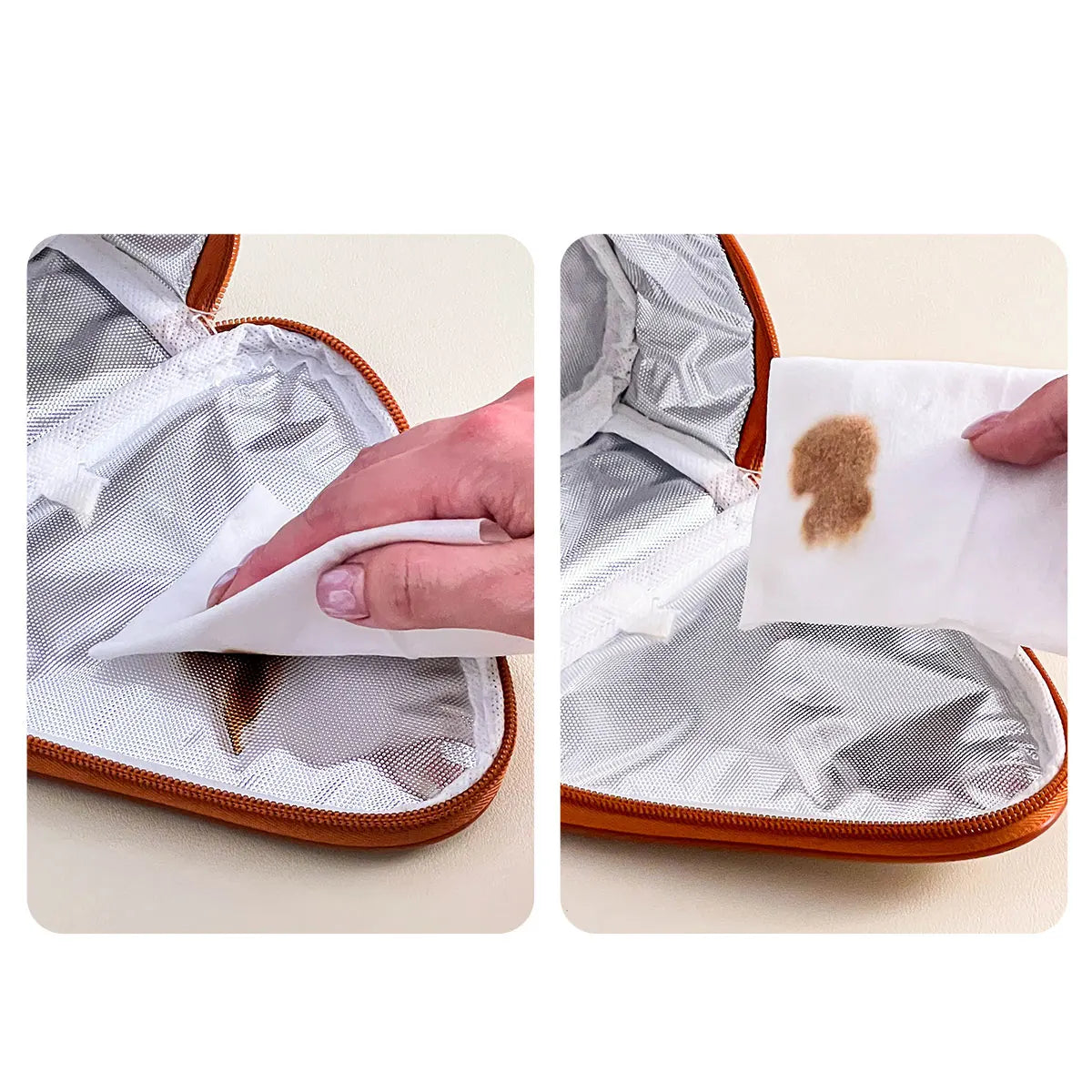 WORTHBUY Mini Capybara Thermal Lunch Bag Portable Insulated Picnic Bag Oil Proof & Waterproof Lunch Box Bag Reusable Cooler Bag